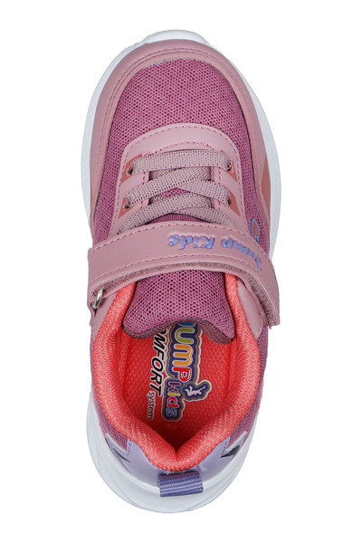Jump 28110 Velcro Lilac Girl's Sneaker Casual Sneakers