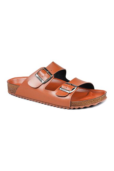 Jump 50014 Ανδρικές παντόφλες Double Buckle Tan Daily