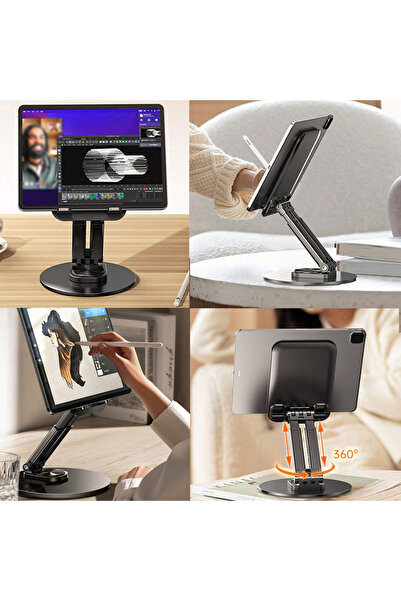 EXENAR Μεταλλική βάση για tablet επιτραπέζιου υπολογιστή μεγάλου μεγέθους