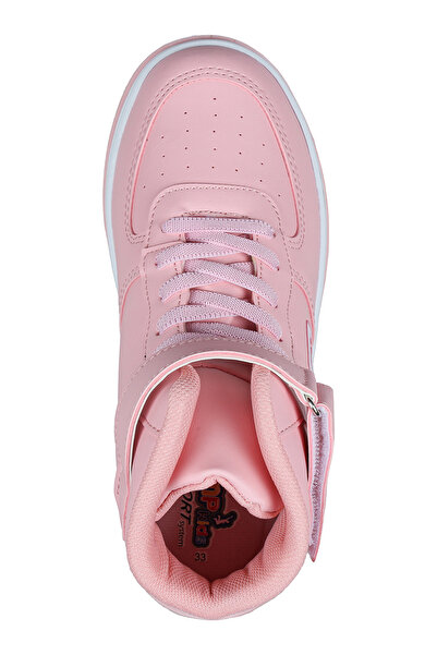 Jump 27835 Velcro High Top Pink Girl's Sneaker Casual Sneakers