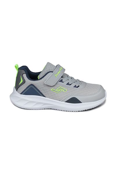 Jump 28110 Velcro Light Gray - Navy Blue Unisex Kids Sneaker Casual Sneakers