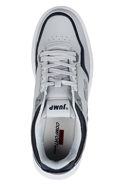 Jump 27952 Light Gray - Royal Blue Men's Sneaker Casual Sneakers