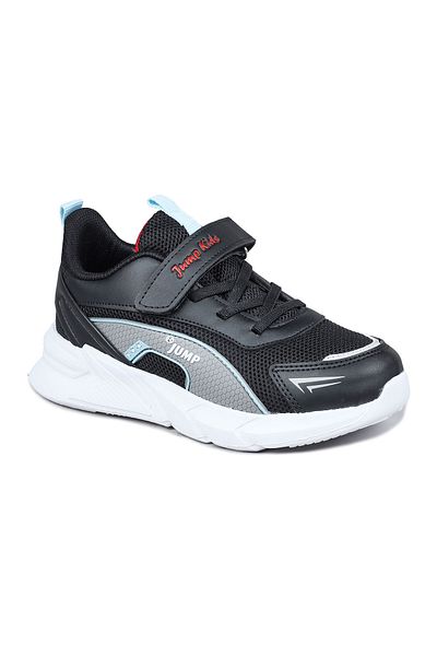 Jump 28123 Velcro Black - Royal Blue Unisex Kids Sneaker Casual Sneakers