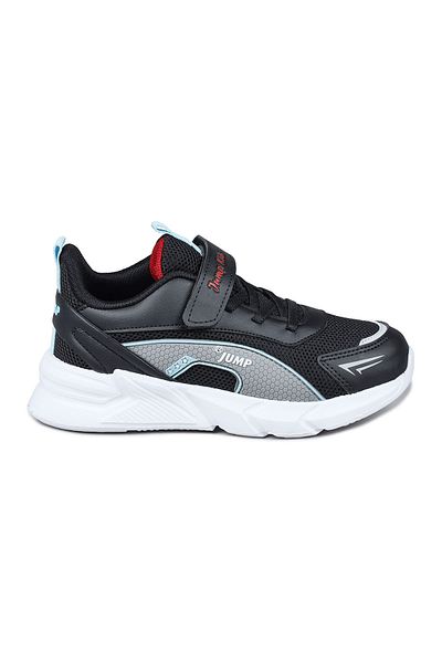 Jump 28123 Velcro Black - Royal Blue Unisex Kids Sneaker Casual Sneakers