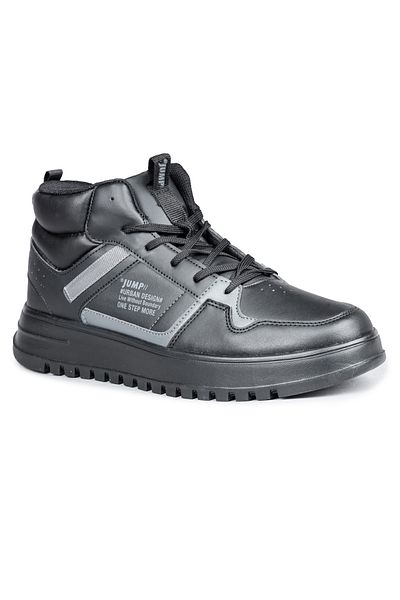 Jump 27430 High-Top-Sneaker für Herren in Schwarz, Freizeit-Sportschuhe