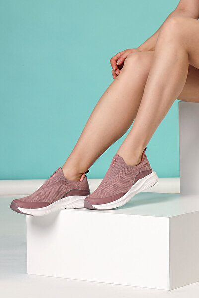 Jump 27381 Slip-on Rose Color Women's Sneaker Casual Sneakers