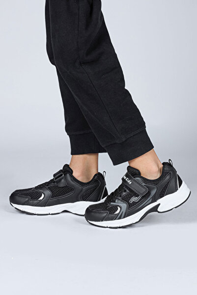 Jump 29203 Velcro Black - White Unisex Kids Sneaker Casual Sneakers