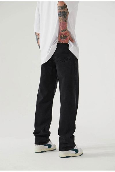 çerme Ανδρικό Relaxed Baggy Dark Smoked Jean παντελόνι