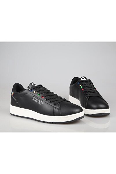Benetton United Colors Of Benetton BNl-10063 Siyah-Beyaz Erkek Sneakers