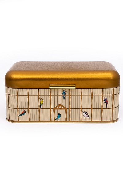 EVLE Metal Bread Basket, Bread Box - Metal Bread Bowl, Bird Cage Er061-t7