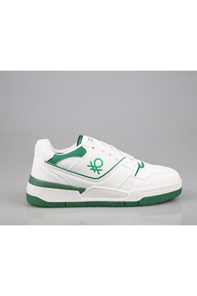 Benetton United Colors Of Benetton BNl-10081 Beyaz Yeşil Unisex Sneakers