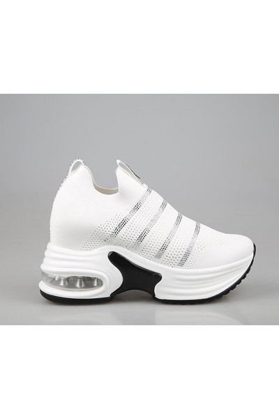 Guja 24y300-4 Pantofi de damă albi cu toc pană