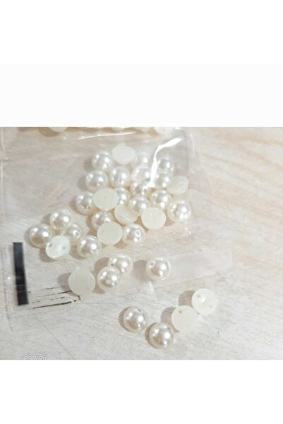 ÇEÇEN HOME (2 bucăți) Mărgele de jumătate de perle strălucitoare cusute 50 gr