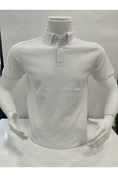 ADVANTE tricou pentru bărbați din țesătură WAFFLE GALLER SLIM FIT