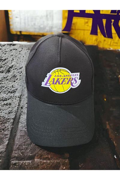 Toum dompuleri fashion Lakers Black Hat