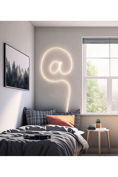 neeko Neon Esnek Şerit Led Tak Çalıştır Kumandalı - Dimmer- Gün Işığı 3metre