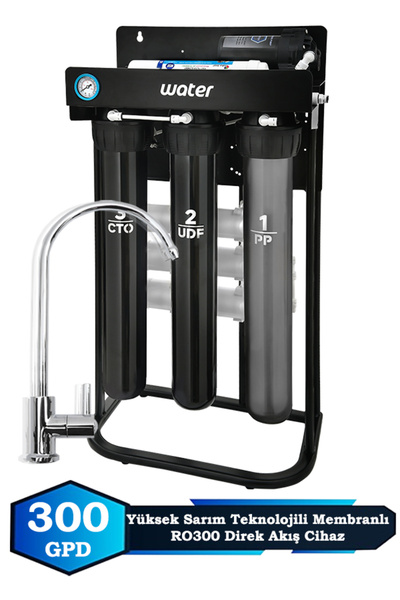 Sumarkt Ro-300 Direk Akış Tanksız 3 Adet Süper Sarım Membran Teknolojili Yüks...