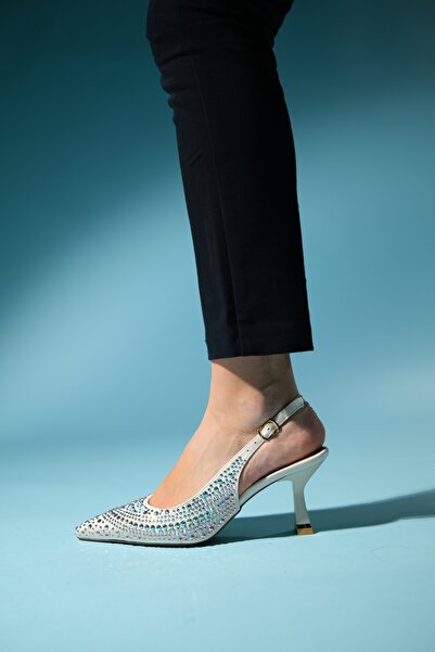 LuviShoes JUAN Beige Satin Women's Evening Dress Shoes