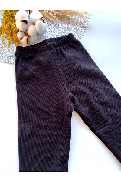 Aydodo Single Bottom Ribbed Camisole Trousers Without Booties