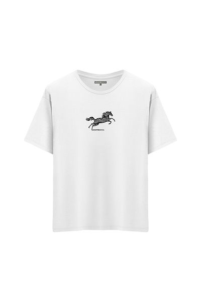 Mounte Bianca Unisex Horse - Oversize T-shirt