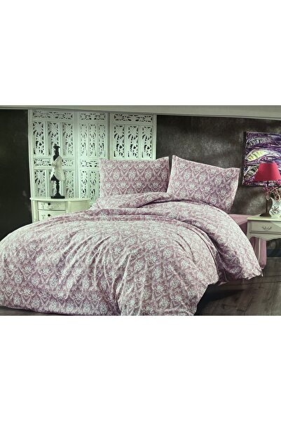 Göksal Suvari Premium Gül Kurusu Tek Kişilik Ranforce Nevresim Takımı