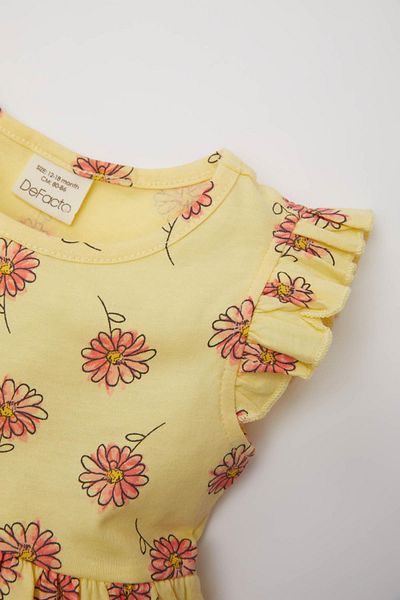 DeFacto Baby Girl Patterned Sleeveless 2-Piece Dress C0071a524sm