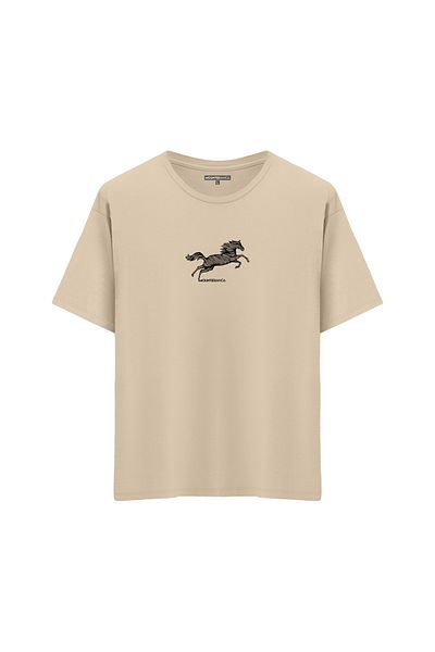 Mounte Bianca Unisex Horse - Oversize T-shirt