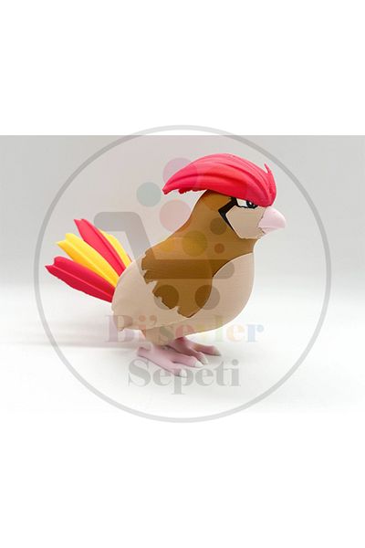 Bi'şeyler Sepeti مجسم Pidgeotto - 10 سم