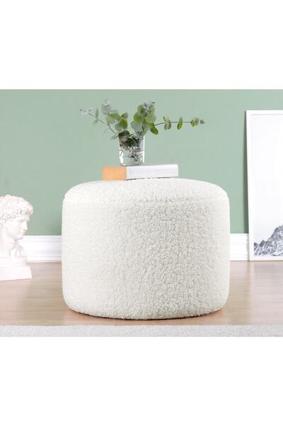 Lorencehome Skylee Teddy Puf Pamuk