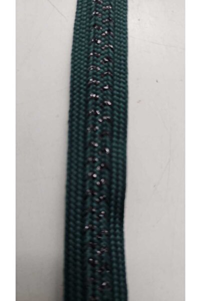 BERKE TUHAFIYE AKSESUAR شريط إكسسوارات بعرض 25 مترًا، 18 مم، شريط خياطة شبكي باللون الأخضر