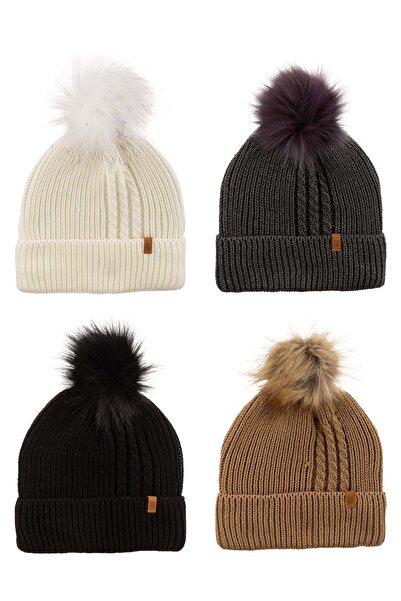 Suyutti قبعة نسائية كلاسيكية قطعة واحدة - ألوان متنوعة