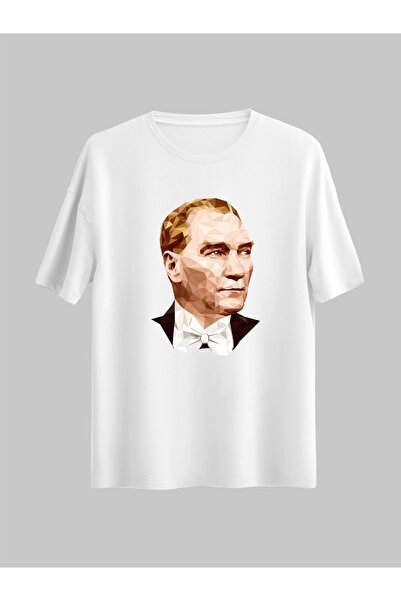 donamod Tricou unisex oversize 23 aprilie special conceput de Atatürk cadou