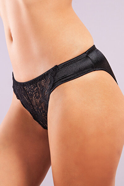 Golshan Gitana Black Mini Slip Panties