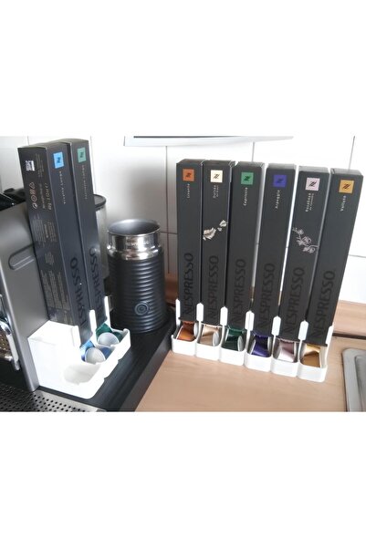 Figürlab Kapsül Kahve Uyumlu Kapsül Kahve Standı Beyaz Renk