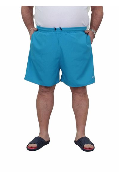 MocGrande Turquoise 23677 Large Size Classic Swim Shorts