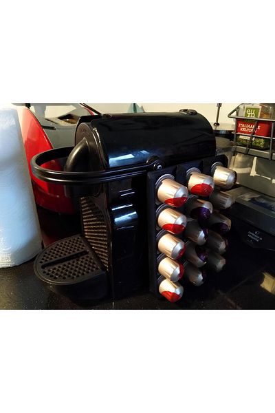 TREND Nespresso Capsule Coffee Compatible Capsule Stand in Black Color