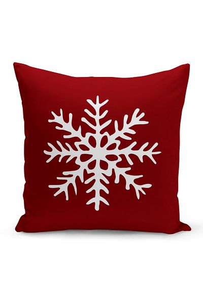 Bertille Home New Year Series Double Sided Digital Printed Throw Pillow Case (Christmas Christmas Cushion Cover)