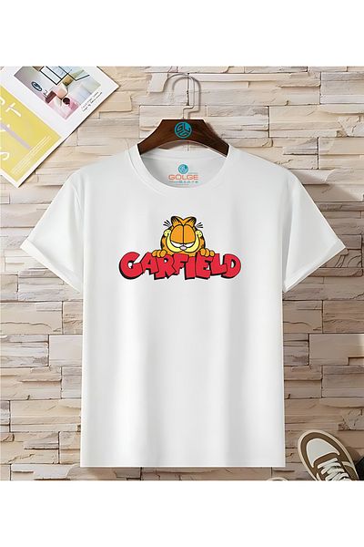 Gölge Store Μπλουζάκι με στάμπα στο στήθος Garfield Oversize Unisex