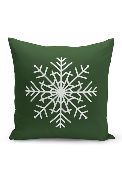 Bertille Home Новогодишна серия Двустранна калъфка за възглавница с цифров пе...