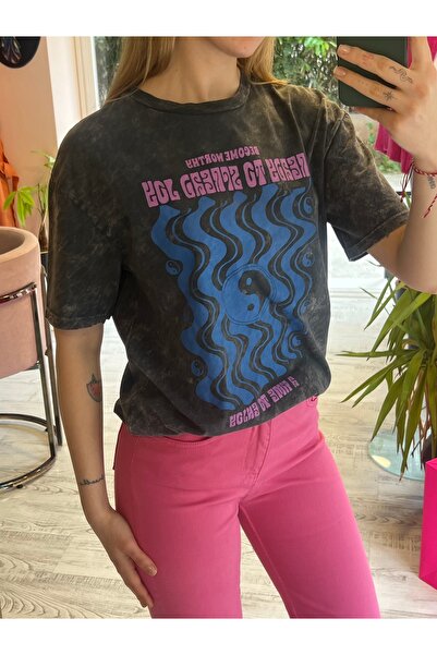 HANER BUTİK Pembe Kot Pantolon