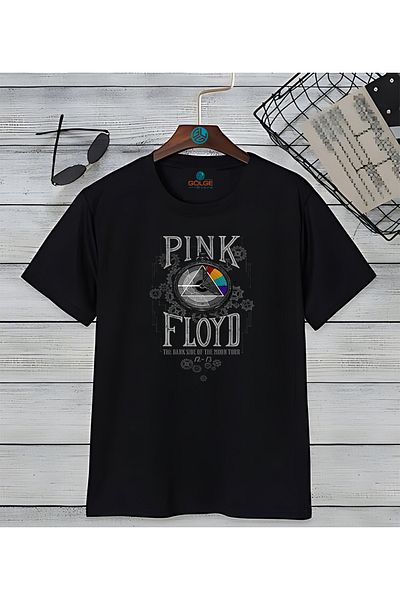 Gölge Store Tricou oversize unisex cu imprimeu Pink Floyd