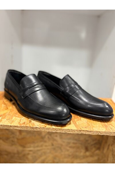 Nevzat ÖgE 014 PANTOFI BĂRBAȚI PENTRU BĂRBAȚI NEOLITE NEGRU TALPA PENTRU PIEL...