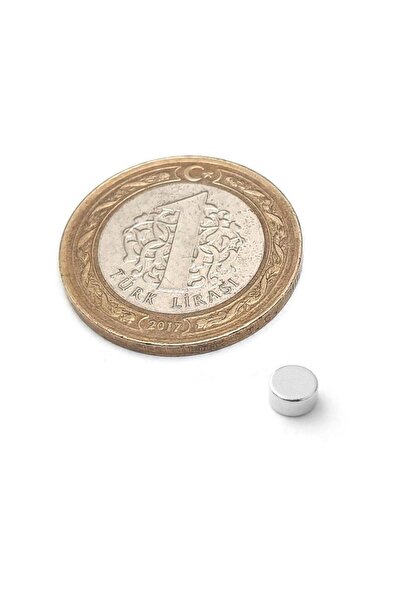 Dünya Magnet 20 Adet - Yuvarlak Neodyum Mıknatıs, 4x2 mm, Güçlü Magnet, N35 Kalite