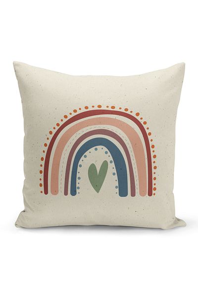 Bertille Home Child Baby Series Double-Sided Digital Printed Throw Pillow Case (Kids Children Cushion Cover)