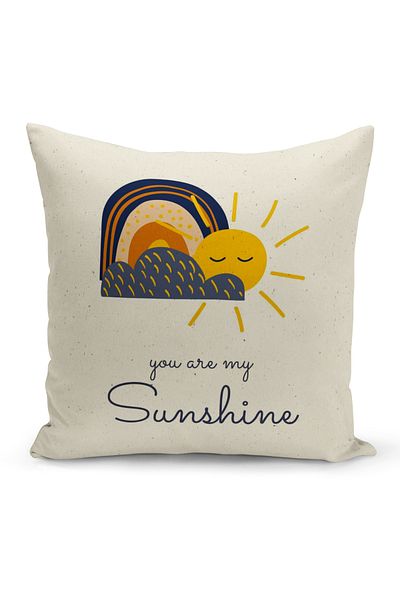 Bertille Home Child Baby Series Double-Sided Digital Printed Throw Pillow Case (Kids Children Cushion Cover)