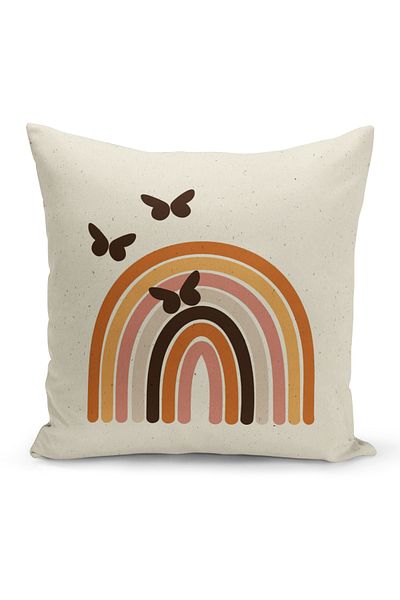 Bertille Home Child Baby Series Double-Sided Digital Printed Throw Pillow Case (Kids Children Cushion Cover)