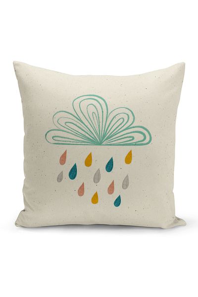 Bertille Home Child Baby Series Double-Sided Digital Printed Throw Pillow Case (Kids Children Cushion Cover)