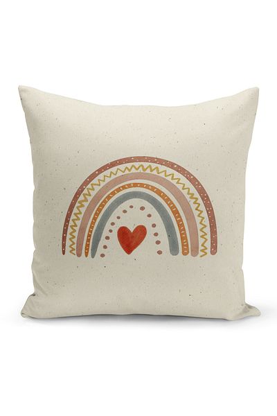 Bertille Home Child Baby Series Double-Sided Digital Printed Throw Pillow Case (Kids Children Cushion Cover)