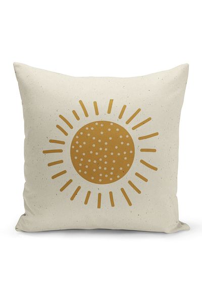 Bertille Home Child Baby Series Double-Sided Digital Printed Throw Pillow Case (Kids Children Cushion Cover)
