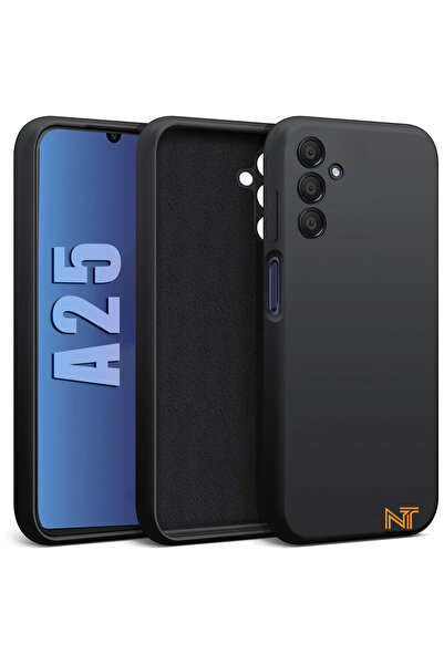 Nezih Case Samsung Galaxy A25 Kılıf Kadife Iç Yüzeyli Kamera Korumalı (şık Ta...